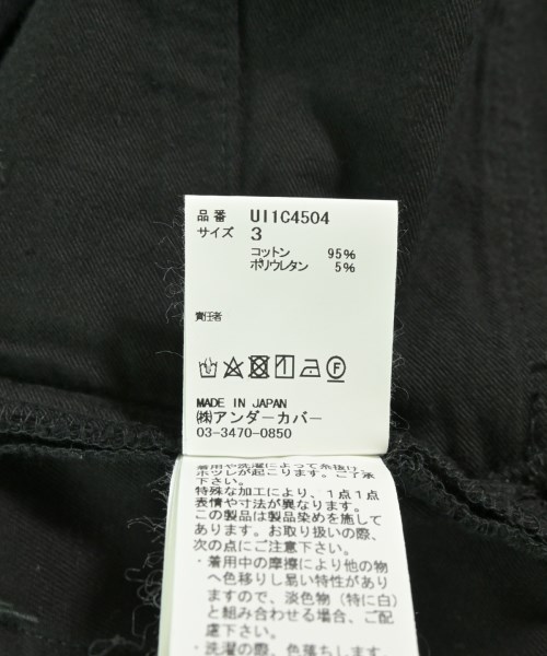 UNDERCOVERISM（アンダーカバイズム）その他 黒 サイズ:3(L位) メンズ/2200718745172