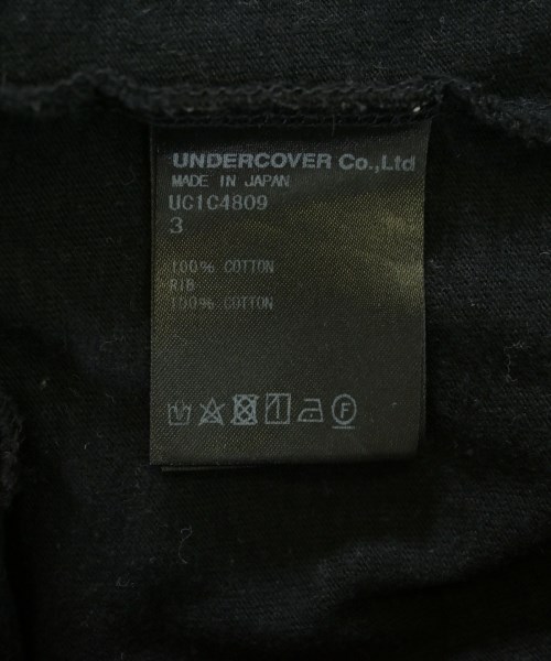UNDER COVER（アンダーカバー）Tシャツ・カットソー 黒 サイズ:3(L位) メンズ/2200720748154