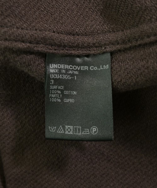 UNDER COVER（アンダーカバー）その他 茶 サイズ:3(L位) メンズ/2200720927023