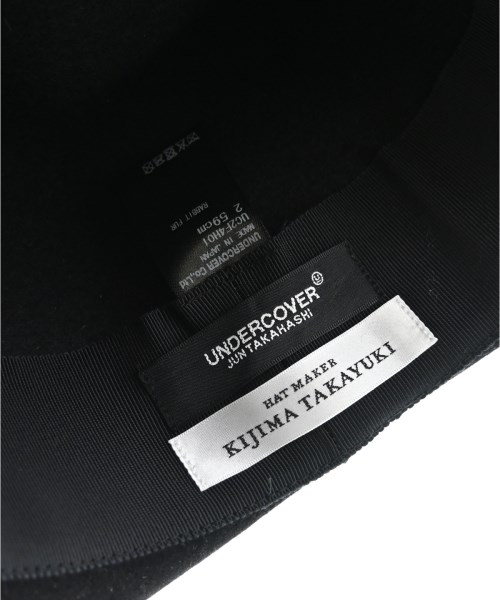 UNDER COVER（アンダーカバー）ハット 黒 サイズ:2(M位) メンズ/2200723257011