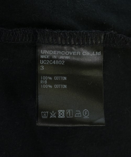 UNDER COVER（アンダーカバー）Tシャツ・カットソー 黒 サイズ:3(L位) メンズ/2200719044342