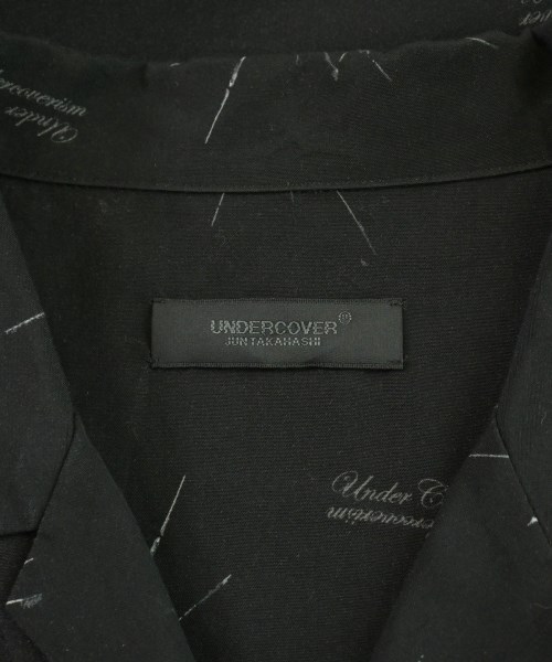 UNDER COVER（アンダーカバー）カジュアルシャツ 黒 サイズ:3(L位) メンズ/2200724203079