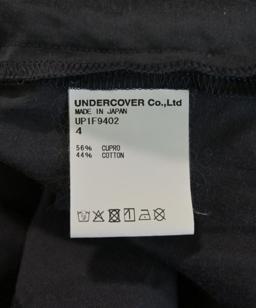 UNDER COVER（アンダーカバー）カジュアルシャツ 黒 サイズ:4(XL位) メンズ/2200724251063