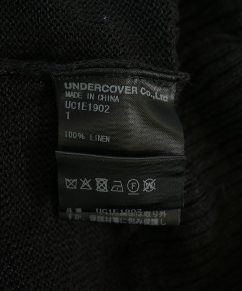 UNDER COVER（アンダーカバー）カーディガン 黒 サイズ:1(S位) メンズ/2200729188050