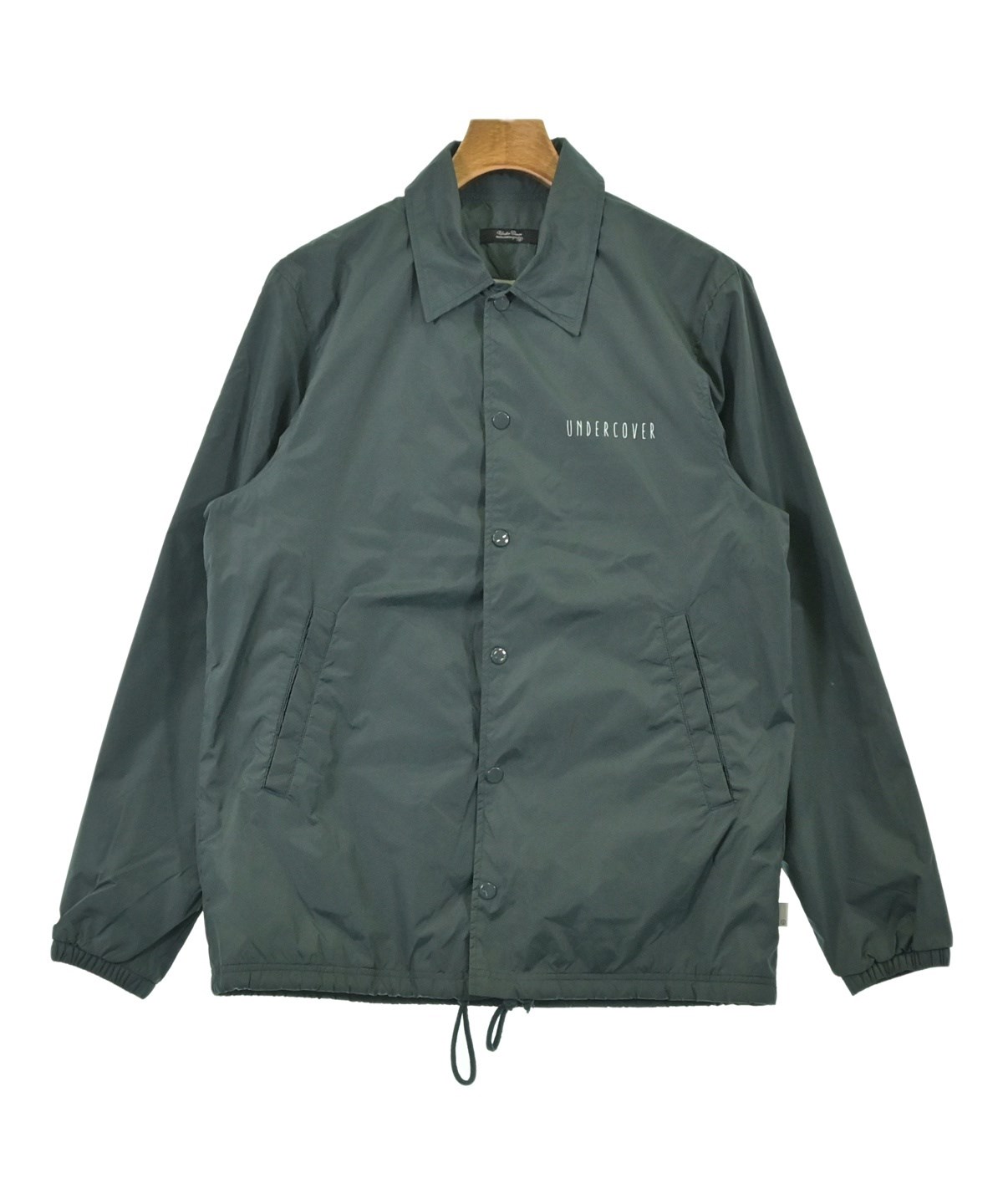 UNDER COVER アンダーカバー カジュアルシャツ S 緑 【古着】【中古】【送料無料】 UNDER COVER アンダーカバー カジュアルシャツ S 緑 【古着】【中古