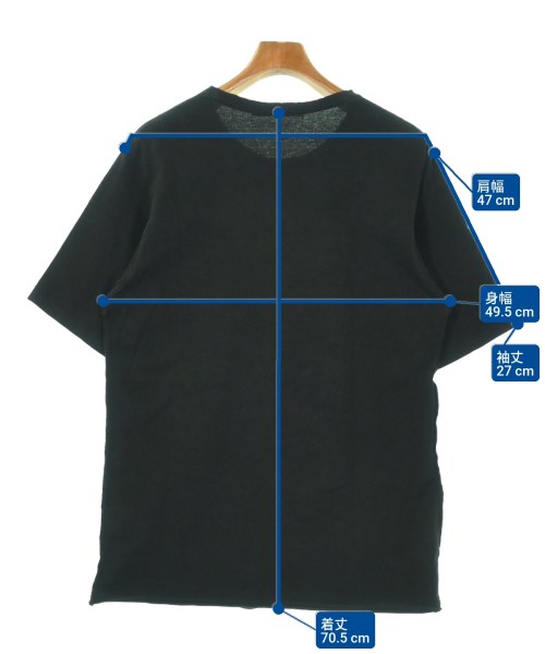 UNDERCOVERISM（アンダーカバイズム）Tシャツ・カットソー 黒 サイズ:3(L位) メンズ/2200682730099