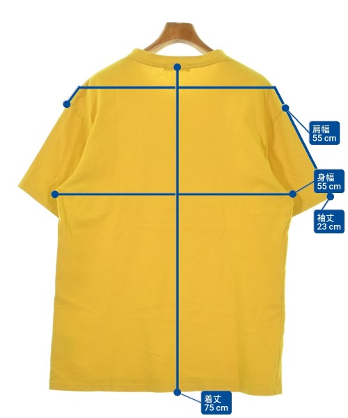 UNDER COVER（アンダーカバー）Tシャツ・カットソー 黄 サイズ:3(L位) メンズ/2200682730105