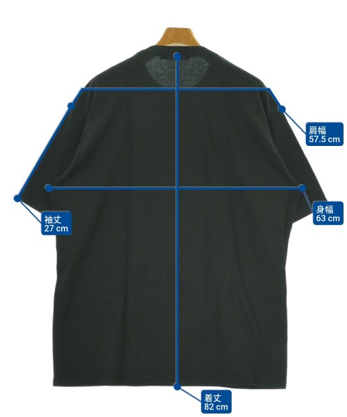 UNDER COVER（アンダーカバー）Tシャツ・カットソー 黒 サイズ:5(XXL位) メンズ/2200679518181