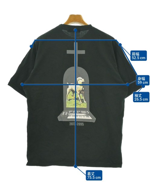 UNDER COVER（アンダーカバー）Tシャツ・カットソー 黒 サイズ:4(XL位) メンズ/2200684599038