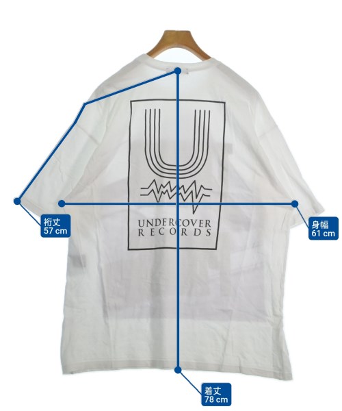 UNDER COVER（アンダーカバー）Tシャツ・カットソー 白 サイズ:2(M位) メンズ/2200684736020