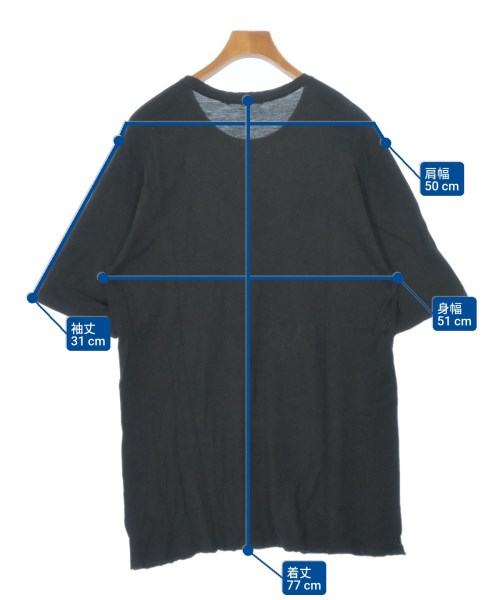 UNDERCOVERISM（アンダーカバイズム）Tシャツ・カットソー 黒 サイズ:4(XL位) メンズ/2200685783016