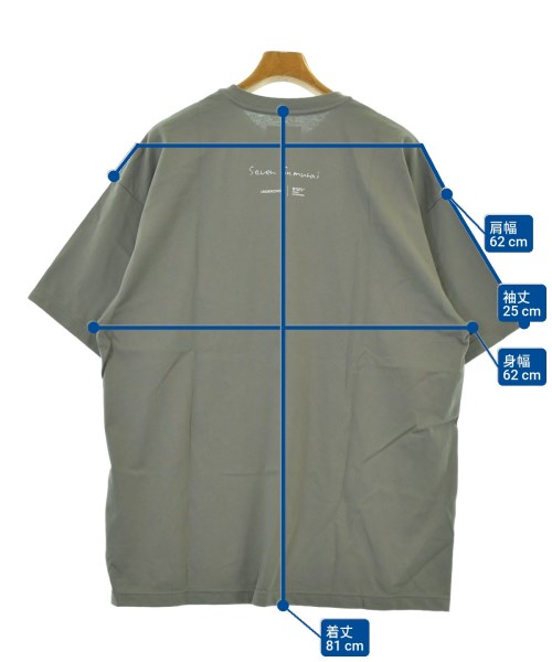 UNDER COVER（アンダーカバー）Tシャツ・カットソー グレー サイズ:4(XL位) メンズ/2200685203194