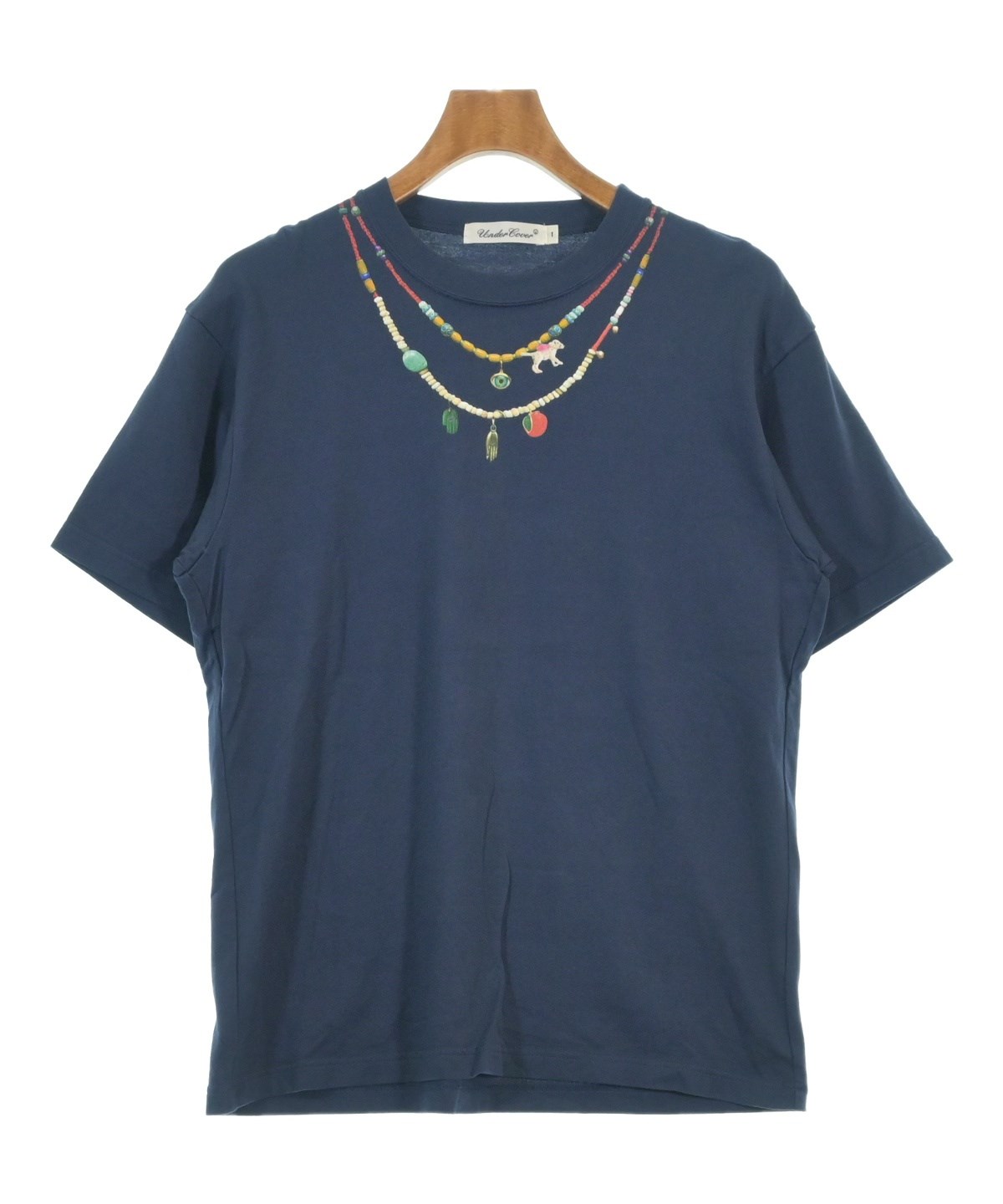 UNDER COVER　初期 Tシャツ ネイビー 星型 UNDER COVER（アンダーカバー）Tシャツ・カットソー 紺 サイズ:1(S位