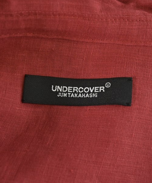 UNDER COVER（アンダーカバー）カジュアルシャツ 赤 サイズ:4(XL位) メンズ/2200689095023