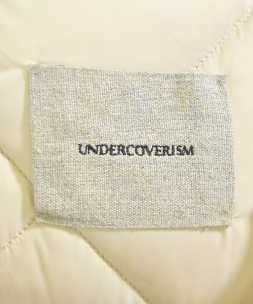 UNDERCOVERISM（アンダーカバイズム）ダウンジャケット/ダウンベスト ベージュ サイズ:2(M位) メンズ/2200686404019