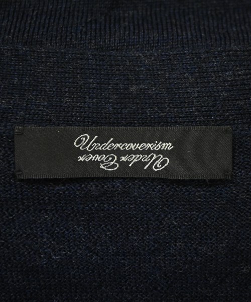 UNDERCOVERISM（アンダーカバイズム）カーディガン 紺 サイズ:2(M位) メンズ/2200689124716
