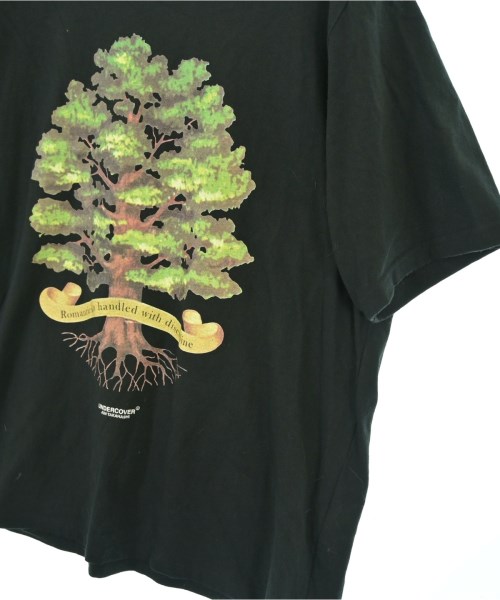 UNDER COVER（アンダーカバー）Tシャツ・カットソー 黒 サイズ:4(XL位) メンズ/2200691081236
