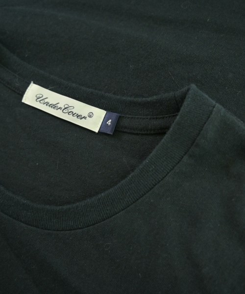UNDER COVER（アンダーカバー）Tシャツ・カットソー 黒 サイズ:4(XL位) メンズ/2200691081236