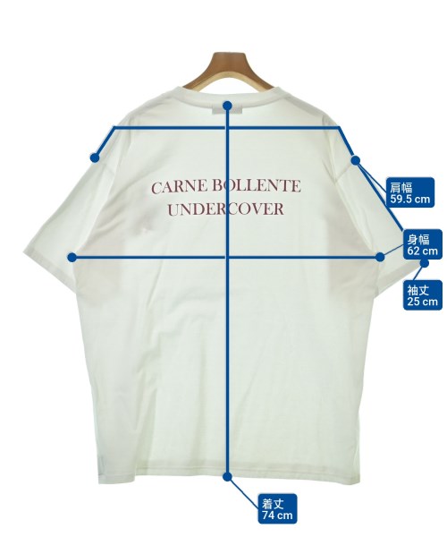 UNDER COVER（アンダーカバー）Tシャツ・カットソー 白 サイズ:XL メンズ/2200691464183
