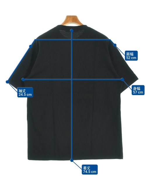 UNDER COVER（アンダーカバー）Tシャツ・カットソー 黒 サイズ:4(XL位) メンズ/2200691856032