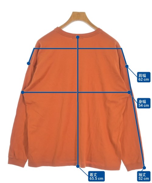 UNDER COVER（アンダーカバー）Tシャツ・カットソー オレンジ サイズ:1(S位) メンズ/2200687574063