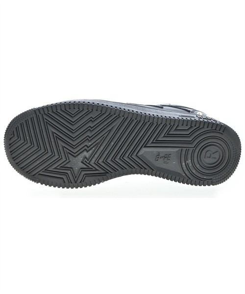 A BATHING APE（アベイシングエイプ）スニーカー 黒 サイズ:28cm メンズ/2200476270022