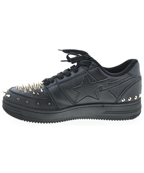 A BATHING APE（アベイシングエイプ）スニーカー 黒 サイズ:28cm メンズ/2200476270022