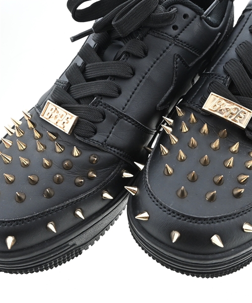 A BATHING APE（アベイシングエイプ）スニーカー 黒 サイズ:28cm メンズ/2200476270022