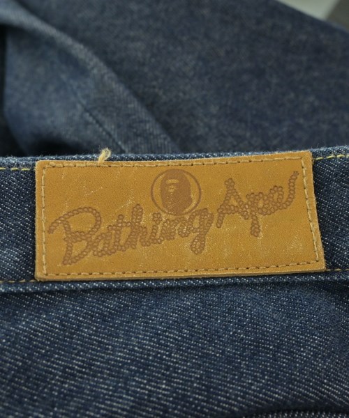 A BATHING APE（アベイシングエイプ）デニムパンツ 紺 サイズ:L メンズ/2200556278047