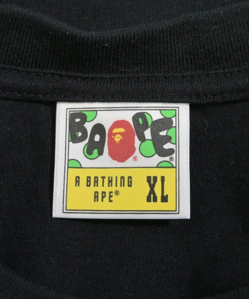 A BATHING APE（アベイシングエイプ）Tシャツ・カットソー 黒 サイズ:XL メンズ/2200618141173
