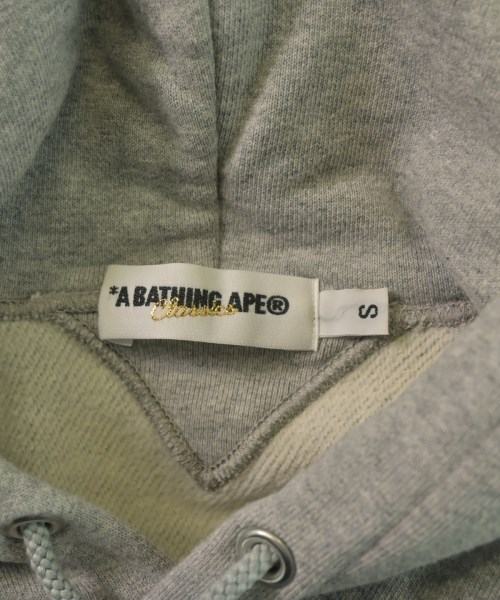A BATHING APE（アベイシングエイプ）パーカー グレー サイズ:S メンズ/2200636017054