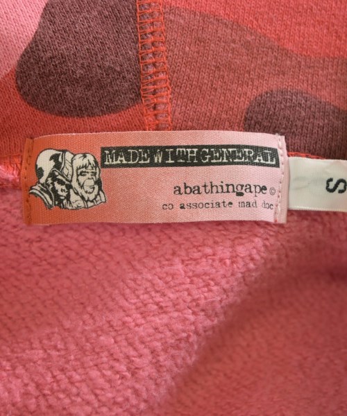 A BATHING APE（アベイシングエイプ）パーカー 赤 サイズ:S メンズ/2200636017085