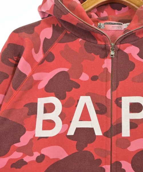 A BATHING APE（アベイシングエイプ）パーカー 赤 サイズ:S メンズ/2200636017085