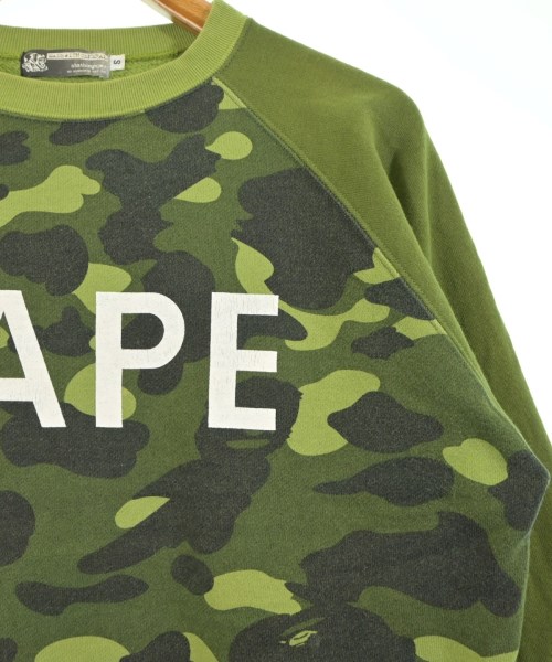 A BATHING APE（アベイシングエイプ）スウェット 緑 サイズ:S メンズ/2200636017139