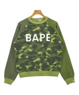 A BATHING APE（アベイシングエイプ）スウェット 緑 サイズ:S メンズ/2200636017139