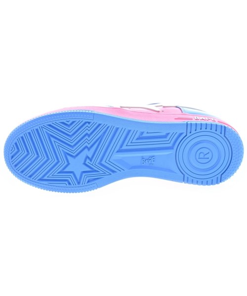 A BATHING APE（アベイシングエイプ）スニーカー ピンク サイズ:29cm メンズ/2200636895010