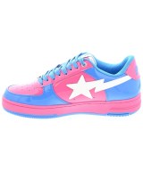 A BATHING APE（アベイシングエイプ）スニーカー ピンク サイズ:29cm メンズ/2200636895010