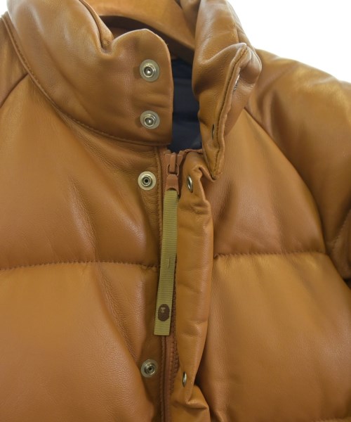 A BATHING APE（アベイシングエイプ）ダウンジャケット/ダウンベスト ベージュ サイズ:S メンズ/2200622565019