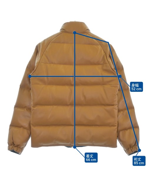 A BATHING APE（アベイシングエイプ）ダウンジャケット/ダウンベスト ベージュ サイズ:S メンズ/2200622565019