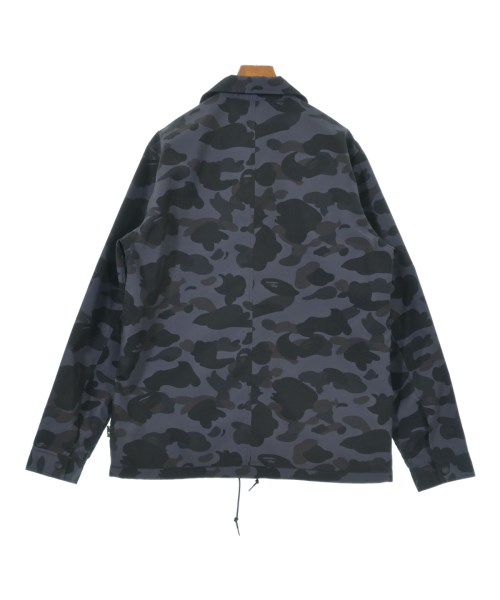A BATHING APE（アベイシングエイプ）ミリタリーブルゾン 青 サイズ:L メンズ/2200637915069
