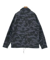 A BATHING APE（アベイシングエイプ）ミリタリーブルゾン 青 サイズ:L メンズ/2200637915069