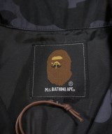 A BATHING APE（アベイシングエイプ）ミリタリーブルゾン 青 サイズ:L メンズ/2200637915069