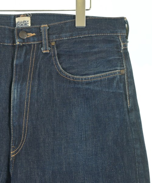 A BATHING APE（アベイシングエイプ）デニムパンツ 紺 サイズ:M メンズ/2200638065213