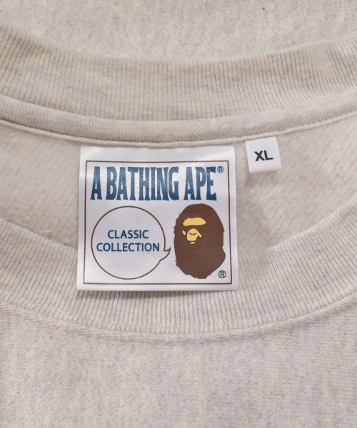 A BATHING APE（アベイシングエイプ）スウェット グレー サイズ:XL メンズ/2200638384024