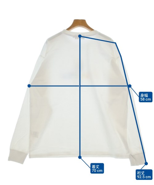 A BATHING APE（アベイシングエイプ）Tシャツ・カットソー 白 サイズ:L メンズ/2200638384062