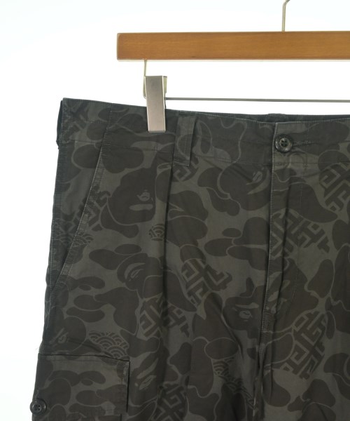 A BATHING APE（アベイシングエイプ）カーゴパンツ 黒 サイズ:XL メンズ/2200638384079