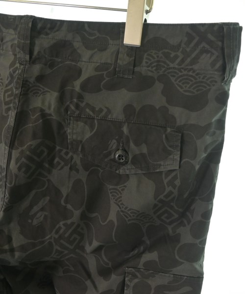 A BATHING APE（アベイシングエイプ）カーゴパンツ 黒 サイズ:XL メンズ/2200638384079