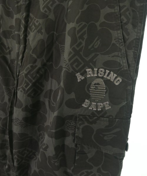 A BATHING APE（アベイシングエイプ）カーゴパンツ 黒 サイズ:XL メンズ/2200638384079