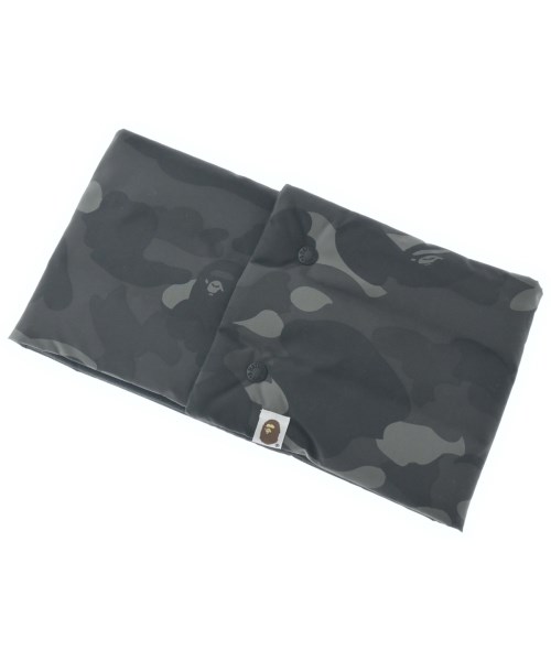 A BATHING APE(アベイシングエイプ)ストール 黒 サイズ:-/2200638455014