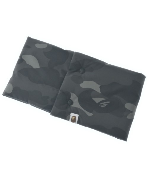 A BATHING APE(アベイシングエイプ)ストール 黒 サイズ:-/2200638455021